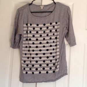 J.Crew Grey T-Shirt